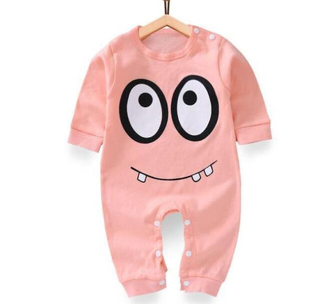 Pajama One Piece Jumpsuit Reasons To Cotton - Rose Monster Pajamas - Combination - Kids Clothing monster Rose / 3M - Serene Parents