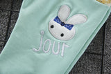 2-Piece Set - Hoody Rabbit & Pants Together - Children Baby Clothing Blue / 6M - Serene Parents