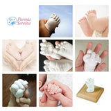 BABY SCULPT - Footprints Molding Kit Feet and Hands Baby Baby souvenir 100g (1 molding / foot or hand) - Serene Parents