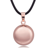 Bola Pregnancy Necklace - Ball - Rose Gold Bola Pregnancy Necklace - Maternity Pendant 30 in (80 cm) - Serene Parents