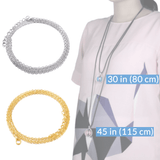 Bola Pregnancy Necklace - Clover Bola Pregnancy Necklace - Maternity Pendant Orange / 30 in (80 cm) - Serene Parents