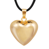 Bola Pregnancy Necklace - Heart - Gold Bola Pregnancy Necklace - Maternity Pendant 30 in (80 cm) - Serene Parents