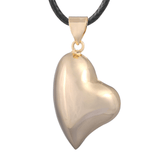 Bola Pregnancy Necklace - Stretched Heart - Gold Bola Pregnancy Necklace - Maternity Pendant 30 in (80 cm) - Serene Parents
