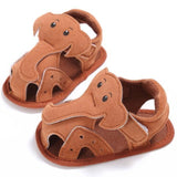 Herald - Elephant Kids Sandals Baby Shoes Brown / 6M - Serene Parents