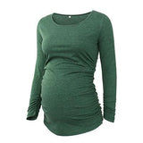 Maternity Tunic Top for Pregnant Women Maternity Tunic Top for Pregnant Women Green / S - Serene Parents