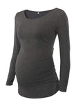 Maternity Tunic Top for Pregnant Women Maternity Tunic Top for Pregnant Women Grey / S - Serene Parents