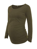 Maternity Tunic Top for Pregnant Women Maternity Tunic Top for Pregnant Women Kahki / S - Serene Parents