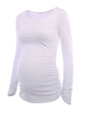 Maternity Tunic Top for Pregnant Women Maternity Tunic Top for Pregnant Women White / S - Serene Parents