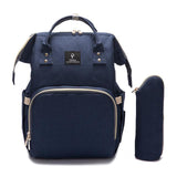 My Baby Bag 2.0 - Multi-function USB Maternity Backpack Maternity Bag Dark blue - Serene Parents