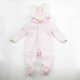 One Piece Jumpsuit Bears Plush Pajamas - Combination - Kids Clothing Rose / 0 to 3 months - Serene Parents