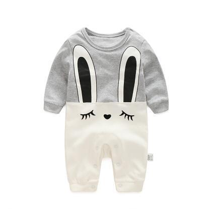 One Piece Jumpsuit Pajamas Bunny Pajamas - Combination - Kids Clothing 3M - Serene Parents