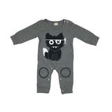 One Piece Jumpsuit Pajamas Cartoon Cat Pajamas - Combination - Kids Clothing 0 - 3 months - Serene Parents