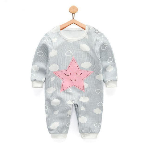 Pajama One Piece Jumpsuit Reasons To Cotton - Starry Night Pajamas - Combination - Kids Clothing Starry Night / 3M - Serene Parents