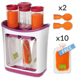 POUCH'EAT - Conditioning Station and Baby Food Maker Conditioning Station and Baby Food Maker Standard - SOLD OUT / + 10 Pouches (Free) - Serene Parents