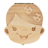 Toothy - Teeth Box Baby souvenir Girl - Wood - Serene Parents
